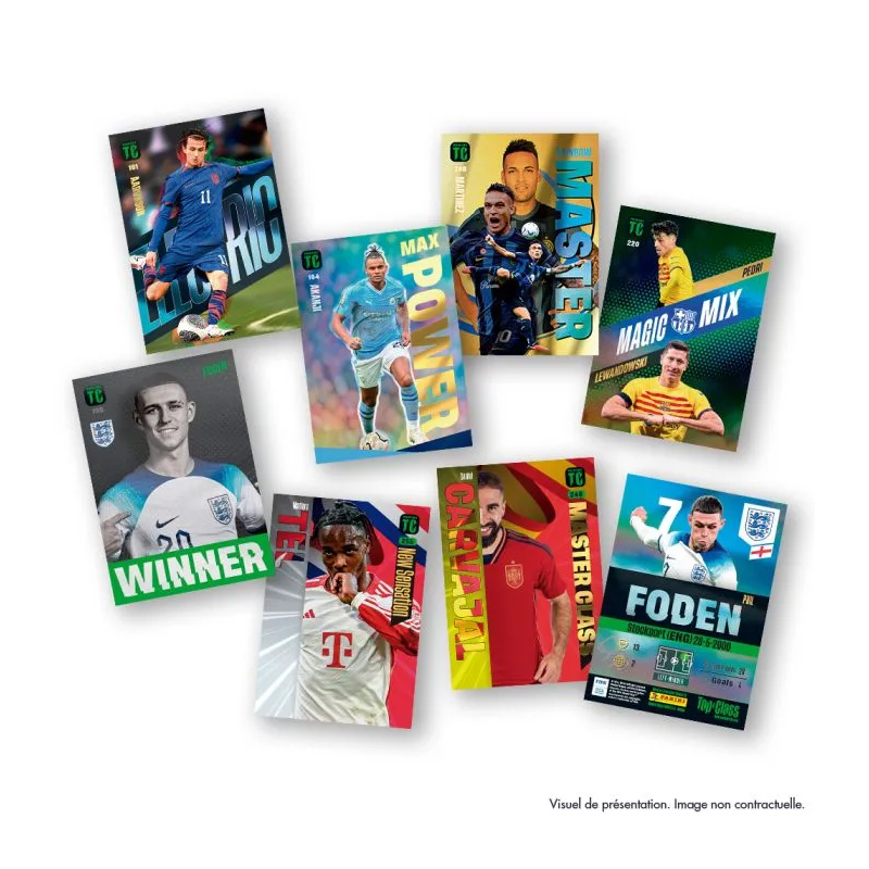 Panini Top Class Fifa 2024 Trading Card Boite De 24 Pochettes De 8 Cartes